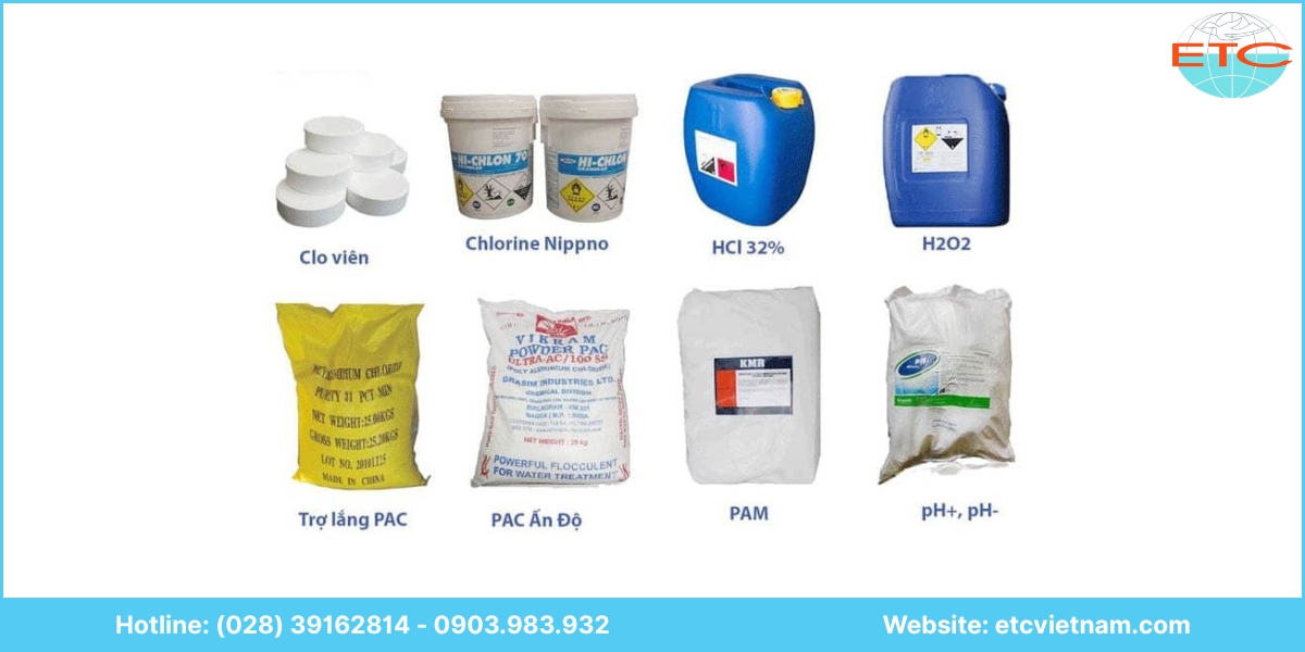 Công dụng của hóa chất xử lý nước thải