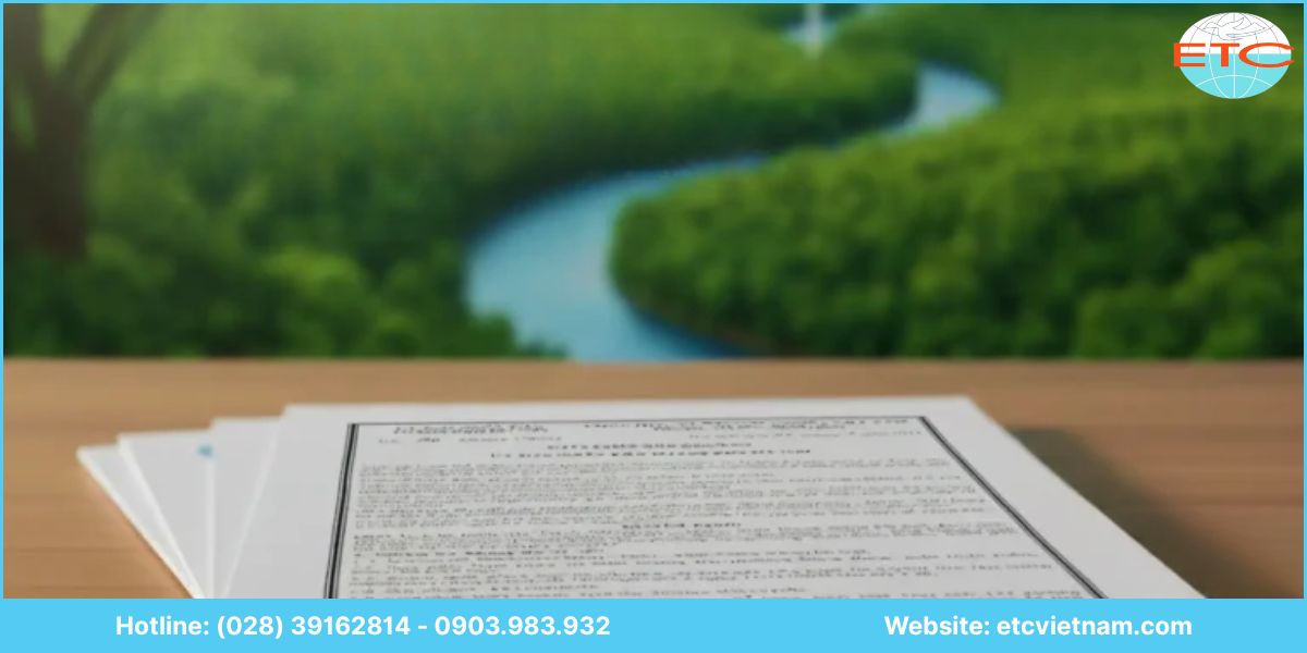 Dịch vụ đăng ký môi trường tại ETC Việt Nam