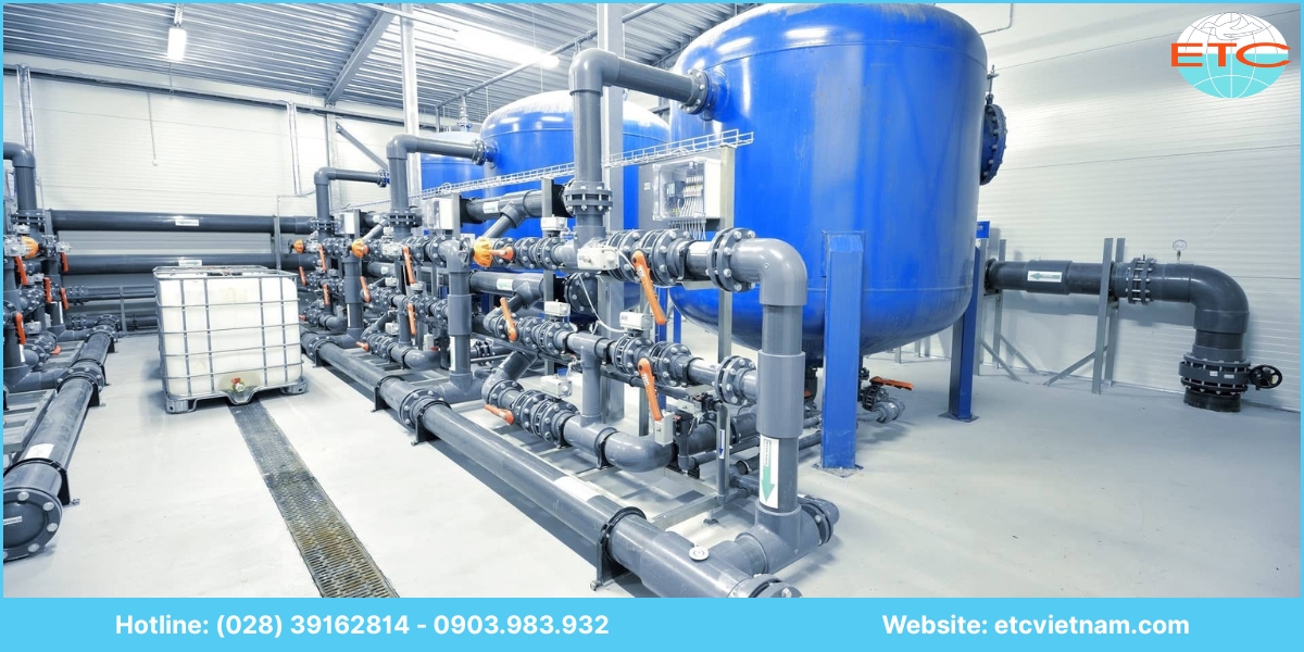 Dịch vụ hệ thống xử lý nước cấp tại ETC Việt Nam