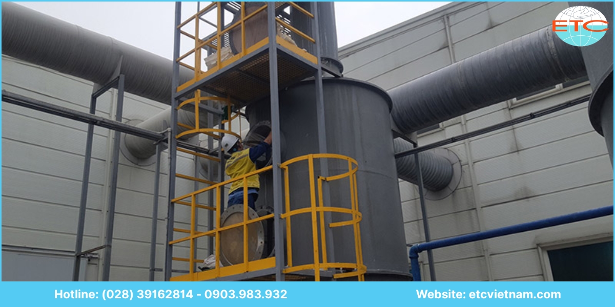 Dịch vụ vận hành hệ thống xử lý khí thải tại ETC Việt Nam