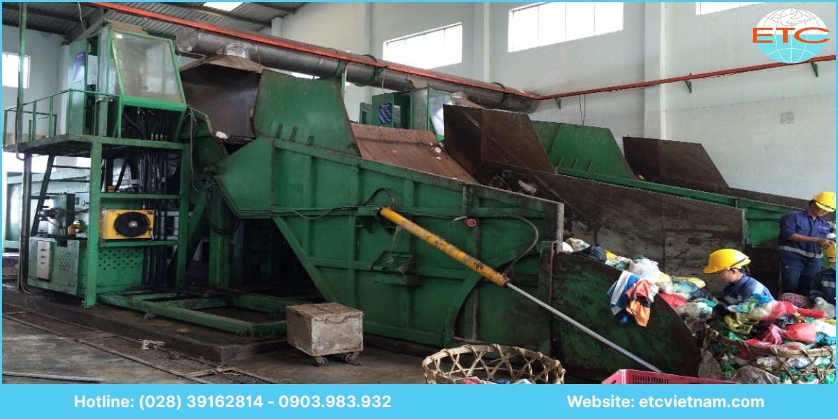 Ứng dụng của hệ thống xử lý chất thải rắn