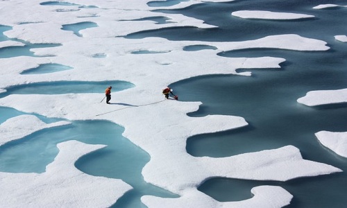 Biển bắc cực tan băng sụt giảm diện tích